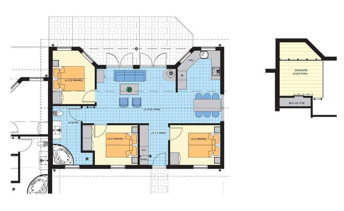 Lonne Feriepark Holiday House 53 Lønne Hede 외부 사진